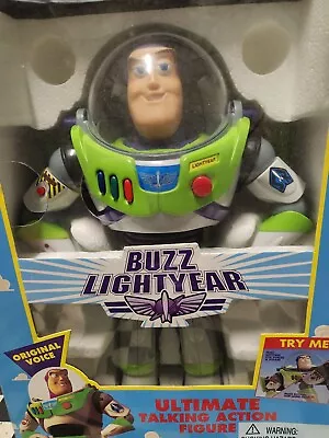 Buzz Lightyear New Old Stock Original Toy Story Disney Pixar Think Way Figure • $180