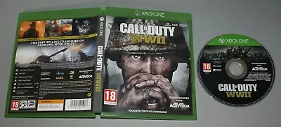 Call Of Duty WWII - Microsoft XBOX One Game  * • £7.99