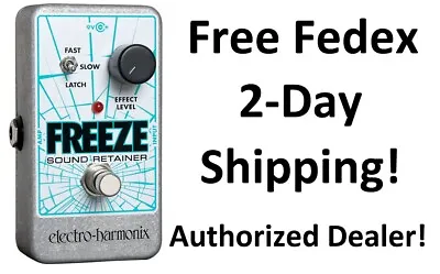 $150.60 • Buy New Electro-Harmonix EHX Freeze Sound Retainer Guitar Effects Nano Pedal