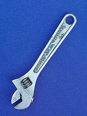 Crescent Tool Co 4  Inch Adjustable Wrench Crestoloy Forged Steel USA • $18