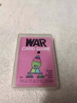 Vintage 1975 Western Publishing Co. War Card Game 4906 Complete • $6.99