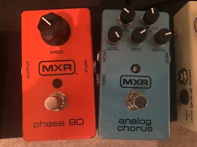 MXR Analog Chorus Pedal + Phase 90 Value Bundle Lot Of 2 • $200