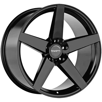 Ravetti M13 18x8 5x4.5  +38mm Gloss Black Wheel Rim 18  Inch • $163