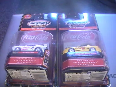 Set Of 2 Matchbox 2000 Coca-Cola Collectibles Special Sports Vehicles # 1 & # 2  • $15