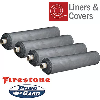 £188.42 • Buy Firestone Elevate 1.02mm EPDM Rubber Heavy Duty Fish Pond Liner Garden Pool