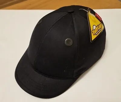 Protective Baseball Bump Cap | Safety Work Hard Hat | Tuff Cap BLACK • £9.50