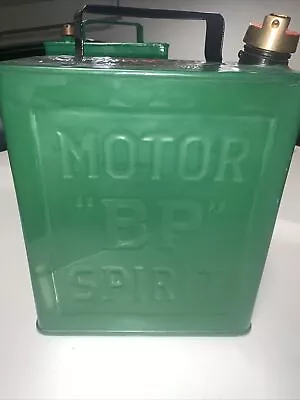 2 Gallon BP SPIRITS Oil Can With Brass Cap.  • $55