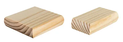 Staircase Newel Post Cap Flat Clear Pine For 90mm Newels Full Or Half Options • £3.70