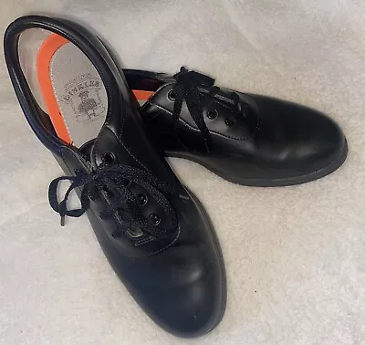 Dinkles Black Marching Band Shoes Black Size 12 • $24