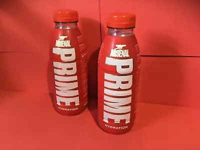 ARSENAL PRIME Hydration *RARE* Limited Edition X2 Bottles Sealed FAST SHIPPING • £13