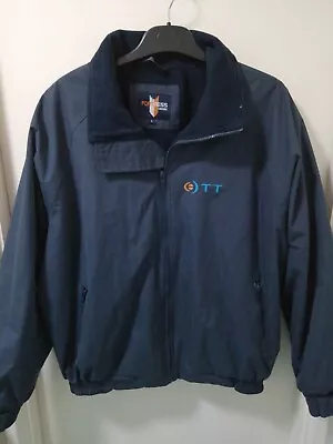 £6.50 • Buy Mens Fortress By Castle Jacket Size Xl. Navy Blue. Fully Fleece Lined. 