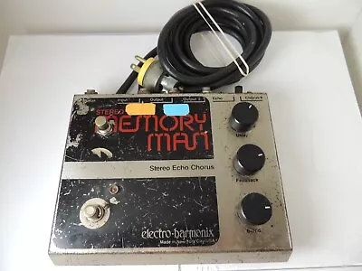 Vintage Electro Harmonix Memory Man Stereo Echo/Chorus Effects Pedal Modded • $299.99