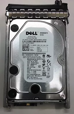 Dell 500GB 7.2K SATA SATAU 3.5in Drive W/Interposer PowerVault MD1000 MD3000i  • $99