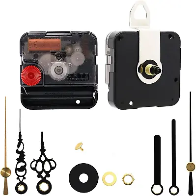 12888 Silent Clock Movement Mechanism With 2 Sets Of Small Hands - 13 Inch • $12.14