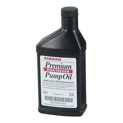 $72.03 • Buy Robinair 13119 12-Pc 16 Oz. Premium High Vaccum Pump Oil New