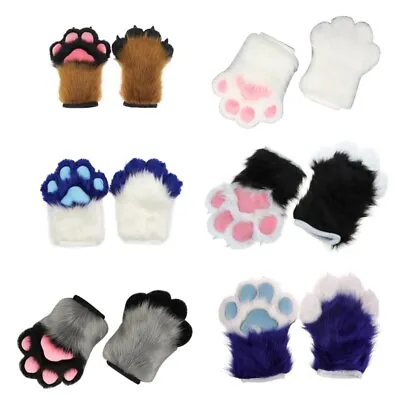 Wolf Dog Foxes Claw Gloves Costume Accessories Cosplays Fursuit • $94.44