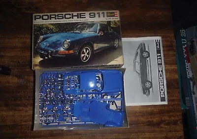 Vintage 1970 Porsche 911 Revell 1/25 Scale Model Kit H-1215 W/ Box UNBUILT • £39.99