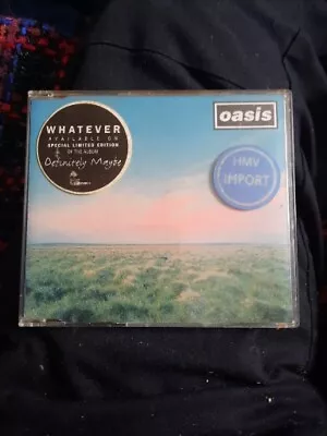 Oasis | Single-CD | Whatever (1994) Import • £3.80