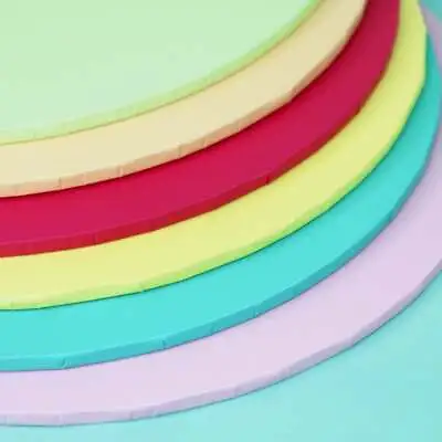 Masonite Cake Boards 10inch Round 5mm Thick Selection Of Colours Available • £5.65