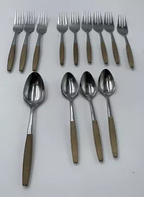 Ecko Eterna Flatwear Lot Of Forks & Spoons Forged Stainless Japan Replacements • $19.56