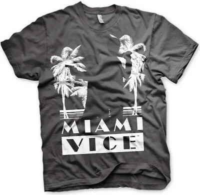 Miami Vice Silhuettes T-Shirt Dark-Grey • £25.70