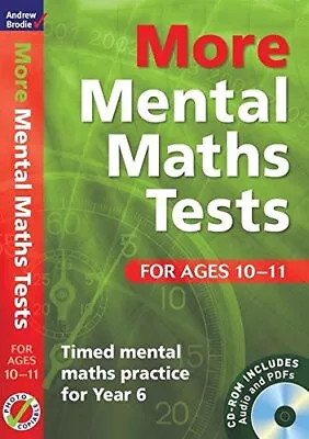 More Mental Maths Tests For Ages 10-11: Timed Mental Maths Practice For Year 6 • £3.07