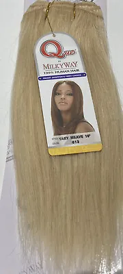 Milky Way Que  Yaky Weave 100%Human Hair 613 /10” • $25