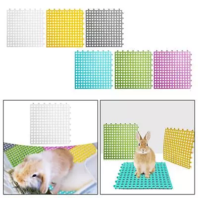 Rabbit Feet Pad Bunny Resting Mat With Hole 30x30cm Pet Supplies Durable Hamster • $11.48
