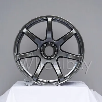 On Sale 4 Pcs Rota Wheel Vector - Pro  18x9.5  5x114.3 38  Hyperblack • $1159