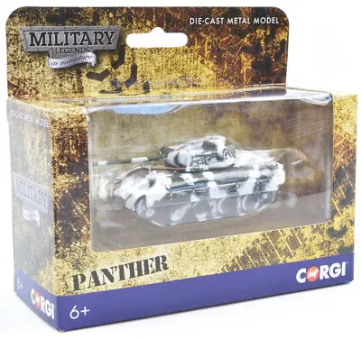 Corgi Military Legends In Miniature Panther Diecast Metal Tank CS90639 • $12.99
