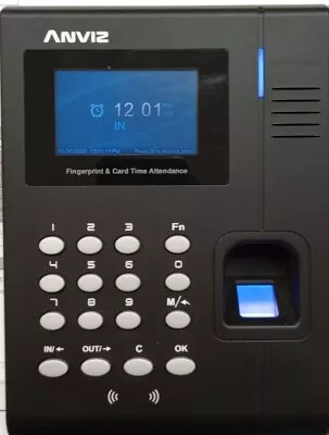 ANVIZ Time Clock Finger Print • $50