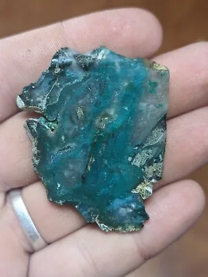 Gem Silica Rough Slab Malachite Chrysocolla Natural • $33.33