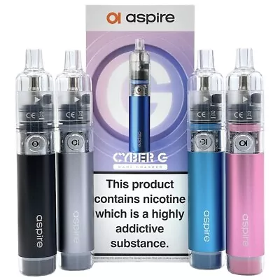 Aspire Cyber G Pod Kit E-Cigarette Vape 850mAh E-Cig Device Or TG Pods • £6.95