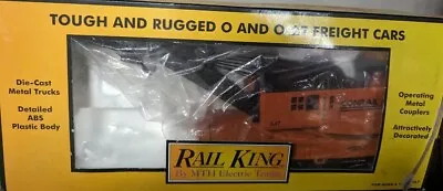 ✅mth Railking Conrail Crane Car 30-7917! For O Gauge Train Set Mow Boom Wrecker • $30