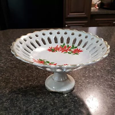 Vintafe Brinns Candy/ Center Piece Dish Made In Japan 8 Inch Wide 4.5 Tall • $10.80