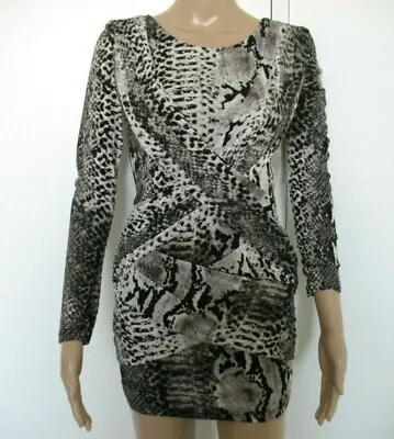  Size Xs Backstage Bodycon Animal Print Dress   • $20