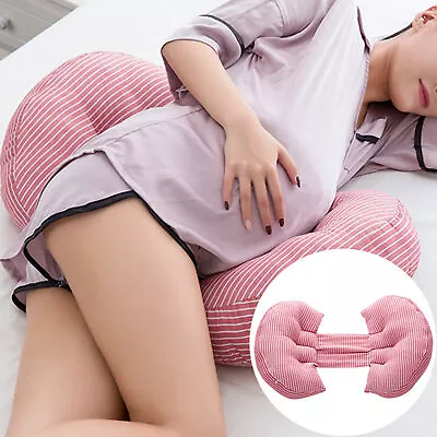 Pregnancy Pillow U-shaped Waist Pillows Maternity Pillow Cotton Sleeping Bedding • $23.65