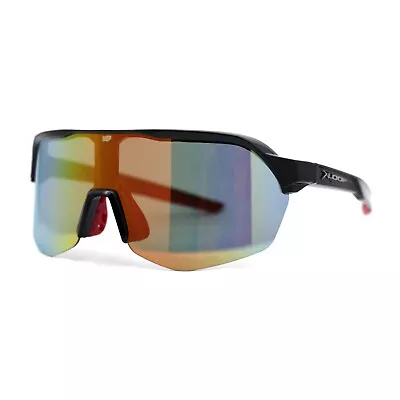 Xloop Color Mirror Shield Oversize Half Rim Plastic Sport Sunglasses • $12.95