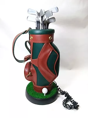 Vintage Golf Bag Landline Telephone Corded House Phone Golfing Golfer Desk • $35.95