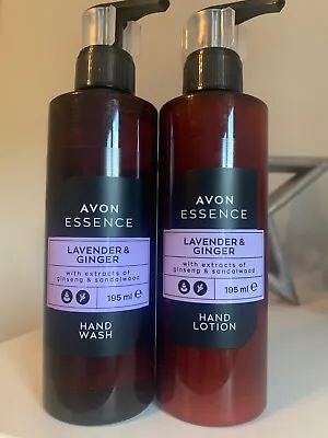 £4.50 • Buy Avon Essence Lavender & Ginger Hand Care Duo - Hand Wash & Hand Lotion