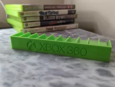 XBox 360 Game Stand / Holder For 10 Games (3d Printed Stand Only) • £12.90