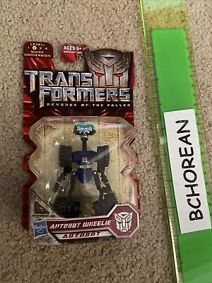 Transformers Movie Revenge Of The Fallen Legends Class Wheelie 2009 New • $44.97