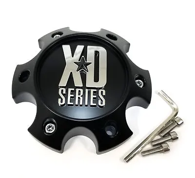 XD Series Satin Black Wheel Center Hub Cap For 6Lug XD840 Spy II XD824 Bones • $21