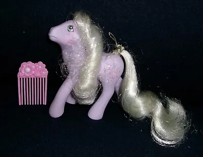 My Little Pony Vintage Flutter Forget Me Not #10 W/ Ribbon & Pick EXCELLENT G1 • $11.99