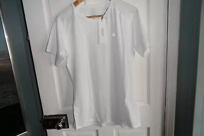 NWT Calvin Klein Performance Active White T-Shirt Size 12 • £7.99