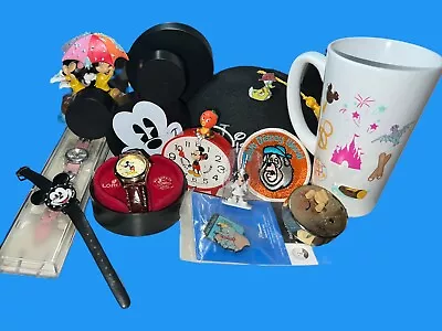 Disney Mickey Mouse Ring Jaz Watch Donald Fireman Dumbo Pin Orange Bird Mug • $55.99