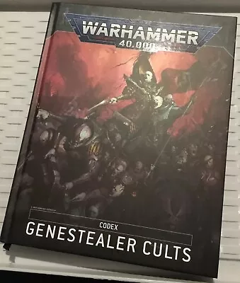 Warhammer 40k Codex Genestealer Cults Hardback Book With Tokens • £12