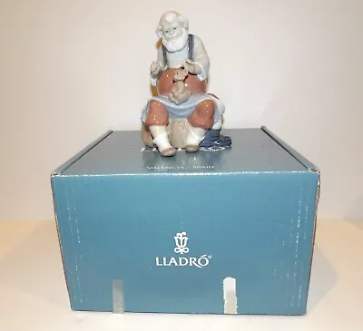 Fabulous Lladro #6774 Santas Magic Touch In Box ~paint Brush Not Attached~ • $184.99