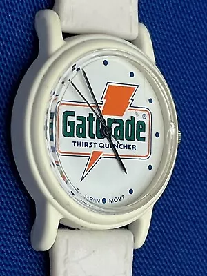 Vtg Gatorade Wrist Watch Quartz N5 White Snap Be Like Mike Jordan 80’s 90’s • $10