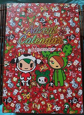 Tokidoki 2021 OPEN Red & Gold Advent Calendar Figure Minis Cactus Food Donutella • $42.50